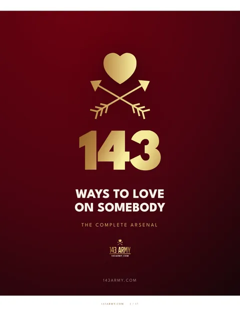 143 Army: The 143 Ways. 17 pages, first page