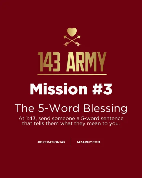 143 Army: Daily 143 Mission #3, first page