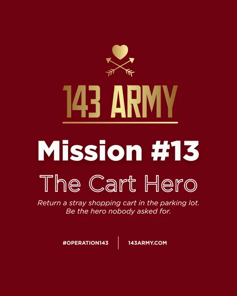 143 Army: Daily 143 Mission #13, first page