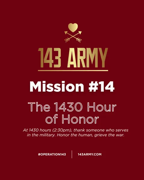 143 Army: Daily 143 Mission #14, first page