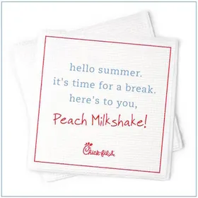 Chick-fil-A: Napkin Poetry Series (3 of 5)