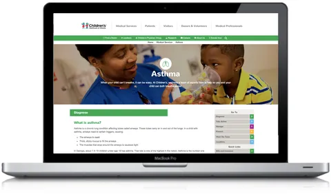 Children's Healthcare of Atlanta: Clean and clear because families count on it
