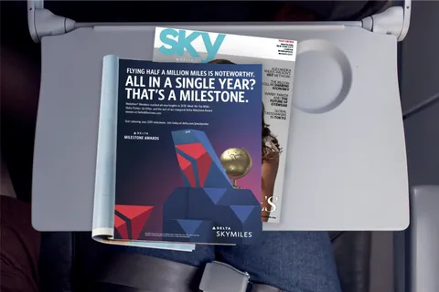 Delta Air Lines: SkyMagazine, on every Delta flight.