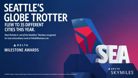 Delta Air Lines: Out-of-home, city by city: every hub and focus city. (2 of 6)