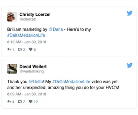 Delta Air Lines: Then the members did the talking. (2 of 3)