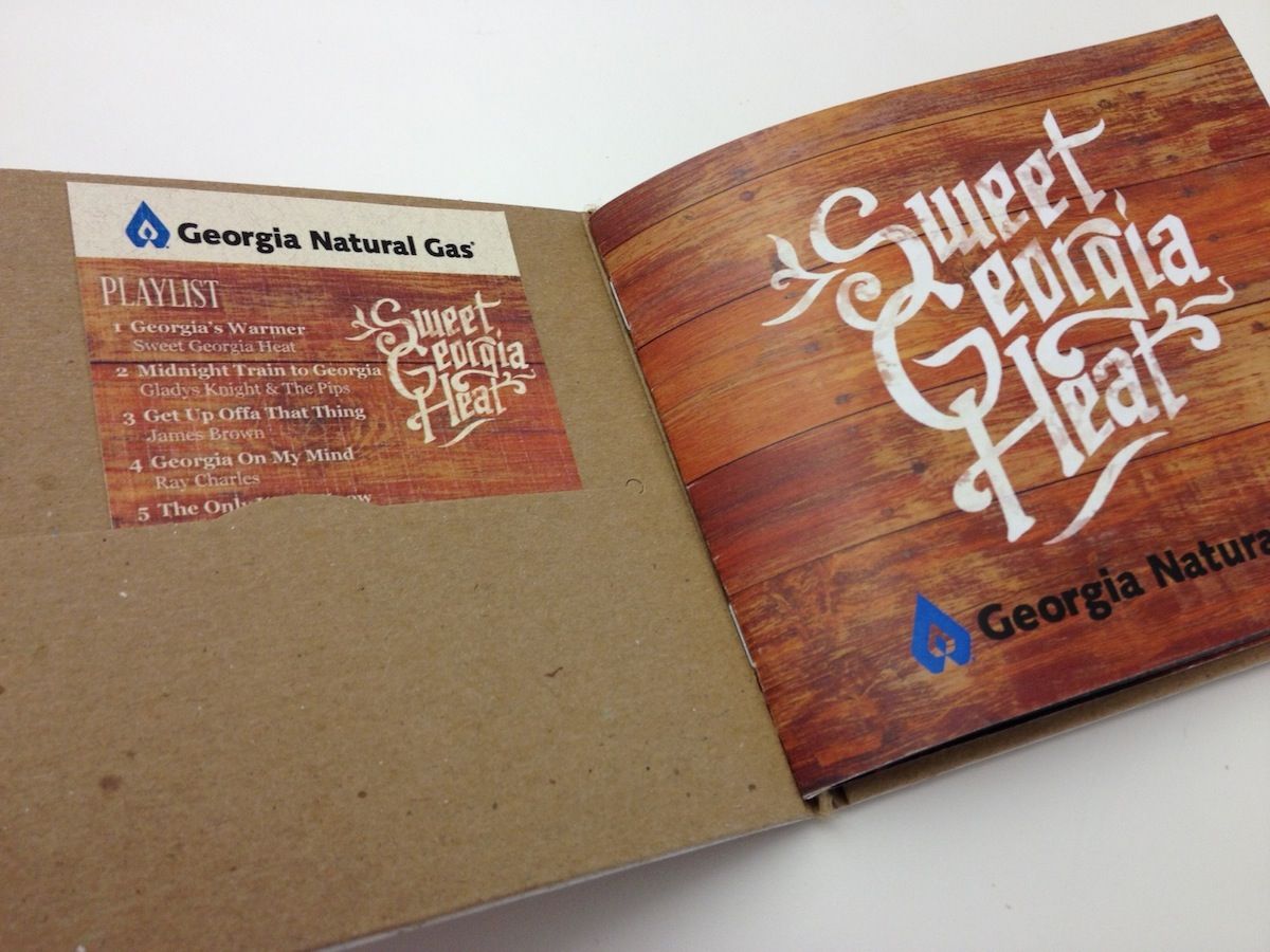Georgia Natural Gas, Custom CDs (feat. "Georgia's Warmer" & 11 more GA favorites)
