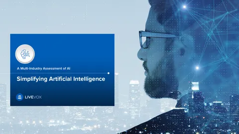LiveVox: Multi-Industry Assessment of AI, first page