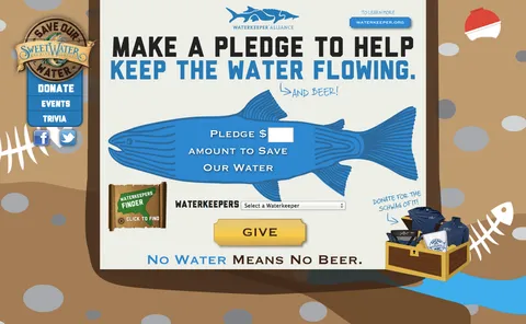 SweetWater Brewing Company: #SaveOurWater Campaign Site (4 of 4)