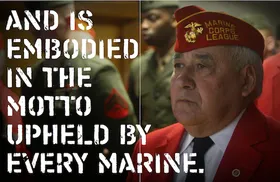 United States Marine Corps: 6-Spread Story Featured In Game Program (4 of 6)