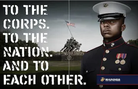 United States Marine Corps: 6-Spread Story Featured In Game Program (6 of 6)